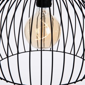 Moderne hanglamp zwart 30cm E27 - Koopa Moderno