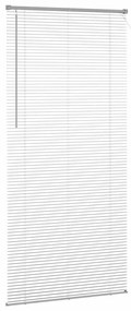 Persiana de Janela com cortinas Outros Manual Prata 100 x 220 cm Alumí