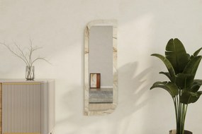 Espelho Arni – Mármore Éfeso – 40x120 cm