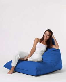 Puff de Jardim Pyramid Big Bed – Azul – 145x90x35 cm | Tribo Home