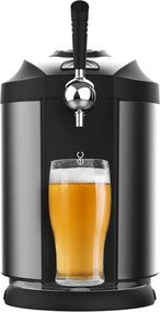 Dispensador de cerveja BeerFlow Steel 5000 com acabamento em aço inoxidável e com temperatura ajustável de 2 ˚C a 12 ˚C