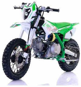 Mini moto infantil Pit bike automático 90cc Apollo Thunder Verde