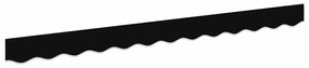 Toldo Valance pra Estrutura de 3,5 m Preto 3,3x0,2 m