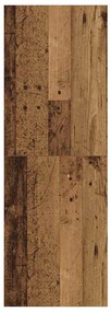 Gabinete para TV com prateleira Madeira antiga 37 x 37 x 107 cm