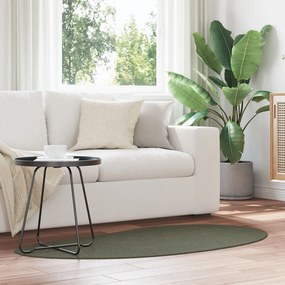 Tapete de Área Verde Floresta 80x150 cm Antiderrapante
