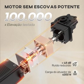 Poltrona Relax com Aquecimento Lombar e Massagem por Vibração Reclinável USB e Função de Memória  82x99x106 cm Bege