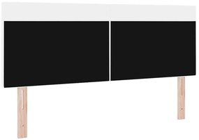 Cabeceira vidaXL Design Simples Branco Puro 140 cm em Couro Sintético