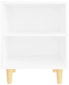 Mesa de Cabeceira Rute - Branco - Design Nórdico
