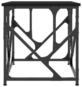 Mesa de centro 45x45x47,5 cm derivados de madeira preto
