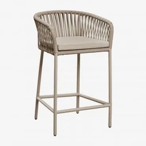 Banco Alto Arhiza Castanho Moka & ↑65 Cm - Sklum