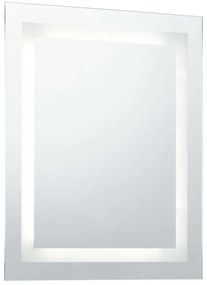 Espelho casa de banho LED c/ sensor tátil 50x60 cm