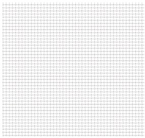 vidaXL Cerca de arame frisado aço inoxidável 50x50 cm 21x21x2,5 mm