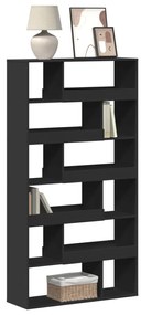 Estante 100x33x187,5 cm derivados de madeira preto