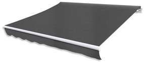 Toldo dobrável manual 300 cm antracite