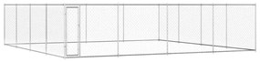 Canil de exterior em aço galvanizado 760x760x185 cm