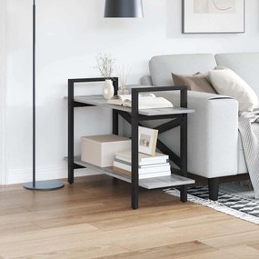 vidaXL Estante Cinza Sonoma 100 x 33,5 x 64 cm Madeira processada