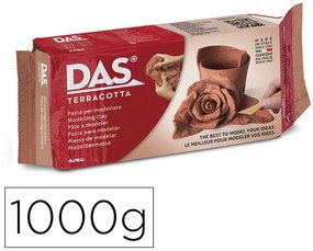 Pasta para Modelar Das 1000 gr Castanho