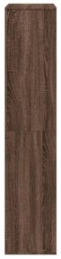 Estante 100x33x156,5 cm derivados de madeira carvalho castanho
