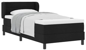 Cama Box Spring com Colchão vidaXL Preta 100x200 cm em Tecido