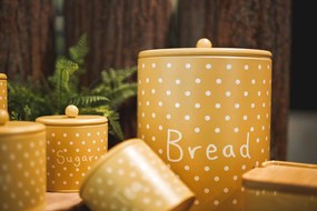 Caixa Bread | Metal Amarelo | 22x22x28CM