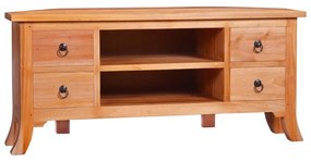 vidaXL Móvel de TV 100x40x45 cm madeira de mogno maciça