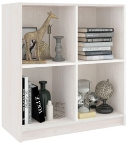 Aparador pinho maciço 70x33x76 cm branco