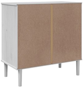 Armário de gavetas SENJA 80x40x80 cm pinho maciço branco