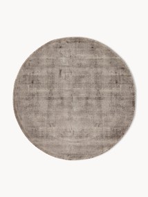 Tapete redondo em viscose artesanal Jane