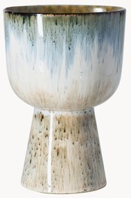 Handmade Planter Retro with Reactive Glaze