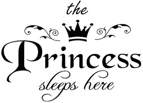 Cama infantil Wave ilustração princesa 160x80 com grades branca - colchão e estrado incluído
