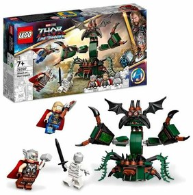 Jogo de Construção Lego Thor Love And Thunder: Attack On New Asgard