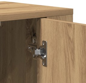 Highboard Carvalho Artisan 80x33x150 cm Madeira Técnica