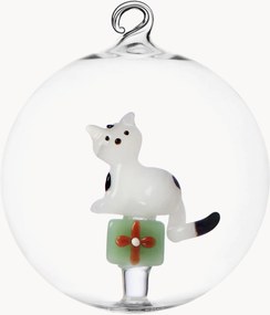 Bola de Natal artesanal Tabby Cat