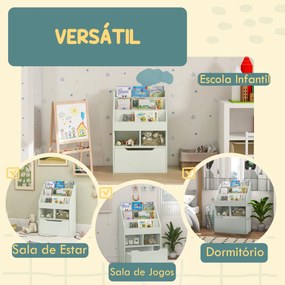 Estante com Prateleiras – Modelo Bergen – 60x29 – Madeira – 6 Níveis