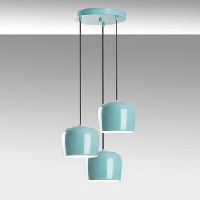Chandelier Yozgat – Turquesa – Diâmetro 45 cm