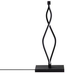 Candeeiro de Mesa Zozo – Preto – 20x48x12 cm