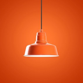 Candeeiro Suspenso Memati – Laranja – Diâmetro 45 cm
