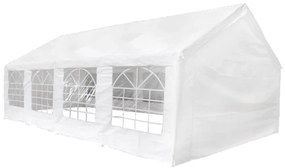 vidaXL Tenda para festa 8 x 4 m branco