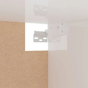 Roupeiro 100x32,5x35 cm derivados de madeira branco brilhante