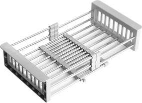 Mexen escorredor de cozinha telescópico com largura ajustável, cinza - 660730-71