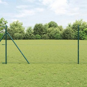 Cerca Hexagonal vidaXL Cinza 1.4x50 m Aço