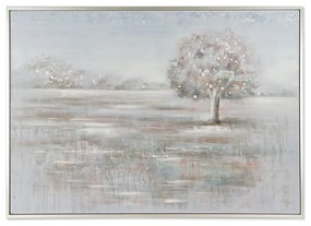 Pintura Dkd Home Decor Poliestireno Tela Árvore (156 X 3.8 X 106 cm)