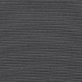 Para-sol estilo vela tecido oxford retangular 5x6 m antracite