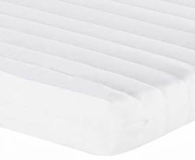 Colchão de espuma 90x210 cm 7 zonas dureza 20 ILD branco