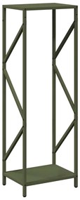 Suporte para lenha aço laminado a frio verde azeitona