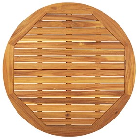 3 pcs conjunto de jantar para jardim madeira de acácia maciça