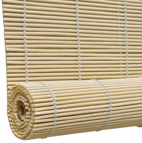 Estore de enrolar 80 x 160 cm bambu natural