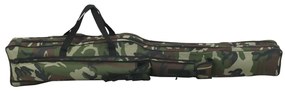 Saco para cana de pesca 150 cm tecido oxford camuflagem verde