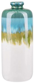 Vaso de cerâmica grés multicolor 31 cm COLOSSE Beliani