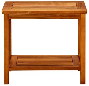 Mesa de centro 50x35x45 cm madeira de acácia maciça